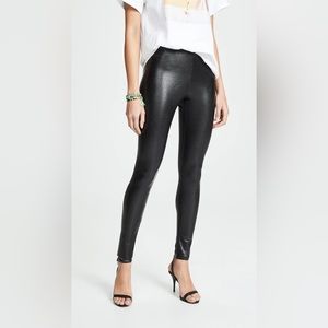 Commando Faux Leather Leggings - small